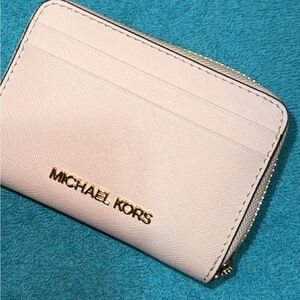 Michael Kors Light Pink Card Holder